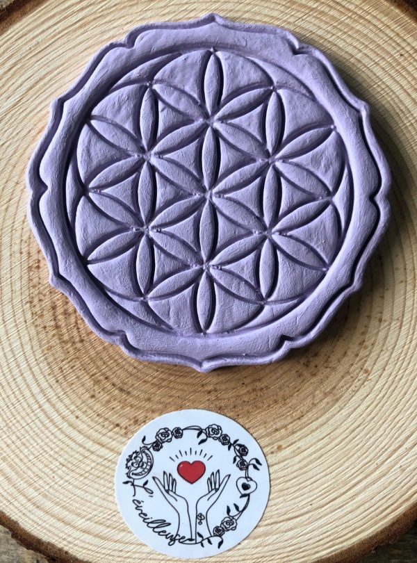 Fleur de Vie lilas harmonisation