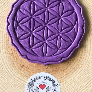 Fleur de Vie parme rechargement pierres naturelles