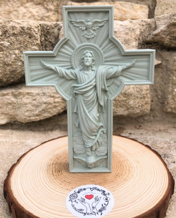statuette jésus-christ sauge