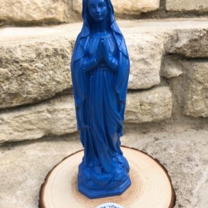 vierge marie bleu majorelle
