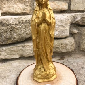 vierge marie dorée