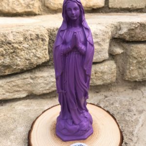 vierge marie pourpre