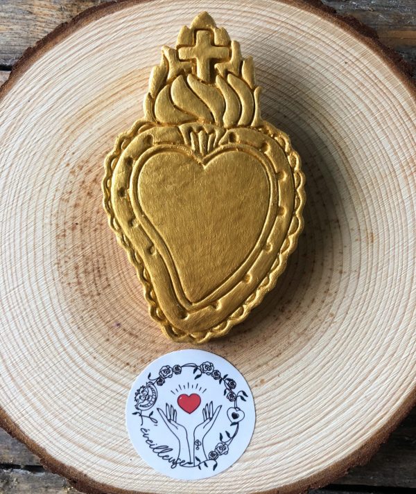 sacré coeur ex-voto magnet