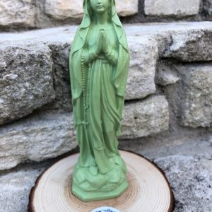 vierge marie vert pistache