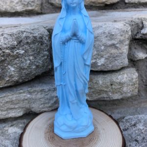 vierge marie bleu ciel
