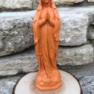 vierge marie orange confite