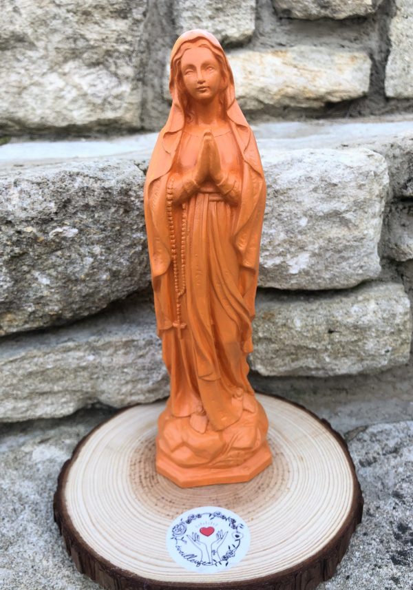 vierge marie orange confite