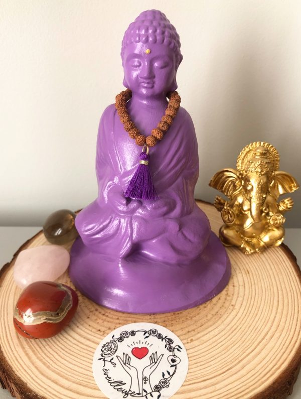 bouddha violet